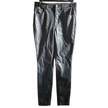 Blank NYC Black Faux Leather Skinny Leg Pants Size 28 - £19.44 GBP