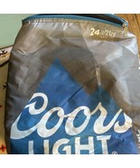 Coors Light Beer Insulated Cooler Backpack  with Straps holds 24 Cans - £11.74 GBP