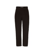 Humanoid Designer Linen Blend High Waisted Tapered Pants M Black $400 - $65.44