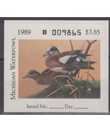 ZAYIX 1989 Michigan 14  MNH - US State Duck Stamp - Birds - 062322S90 - $7.50