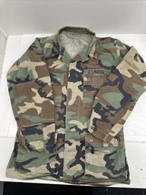 U.S. Marines Jacket Field Coat Small Long Woodland Camo Stock 8415 01 08... - $19.75