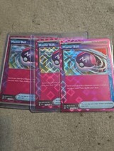 Master Ball 153/162 Pokemon Temporal Forces ACE SPEC Rare Pack Fresh TCG Card NM - £5.40 GBP