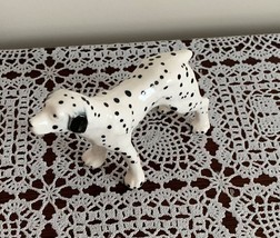 Dalmatian Dog Ceramic Bone China Figurine 4 Inch Unmarked Pongo Perdita - $10.99