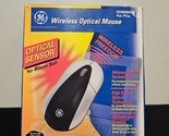 GE Vintage Wireless Optical Mouse + Receiver Model HO98804 - £13.70 GBP