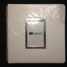 Creative Memories 12x12 Scrapbook Album White Window Leather-Like NIP NEW - £42.19 GBP