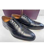 Johnston &amp; Murphy Sullivan Cap Toe Black Italian Calfskin - Size 10.5 M - $183.52 CAD