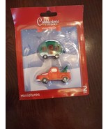 Cobblestone Corner Winter Village Miniatures - $9.16