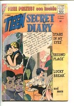TEEN SECRET DIARY #2-1959-CHARLTON -ERROR COMIC-PAGES OUT OF ORDER-fr - $50.44