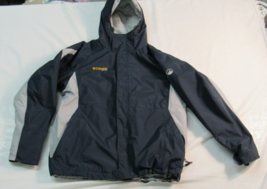 Columbia XCO Men&#39;s Storm Dry Blue Gray Waterproof Ski Boarding Jacket Coat - £36.50 GBP