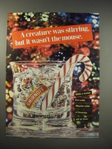 1990 Smirnoff Vodka Ad - A creature was stirring, but it wasn&#39;t the mouse - £14.78 GBP