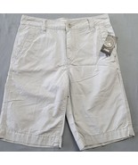 Seeded &amp; Sewn Rainier Classic Flat Front Shorts Mens Size 28 Gray Cotton... - $4.50