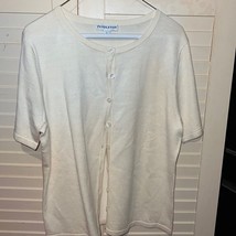 Vintage Pendleton silk short sleeve cardigan - $39.20