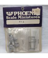 Phoenix Scale Miniatures V13 Sitting Man Metal Miniature 1/12 Scale - $759.82 MXN