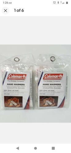 Coleman Hand Warmers 2 Pack, 8 Total Warmers, Free Shipping - $10.42