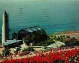 Wayfarers Chapel Rancho Palos Verdes California CA 1958 Chrome Postcard A3 - $3.91