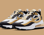 Men&#39;s Nike Air Max 270 React Running Shoes, CW7298 100 Multi Sizes WHT/M... - £127.56 GBP