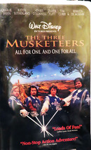 Walt Disney. The Three Musketeers, All For ONe and One For All VHS Tape - £3.16 GBP