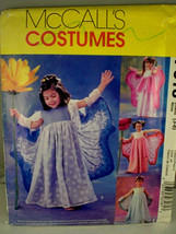 McCall's P318 Fairy Costume sizes 3 4 5 6 7 8 child's girls Pattern UNCUT folded - $7.42