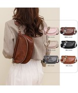 New bag, retro one-shoulderunderarm bag, simple chest bag - $70.00