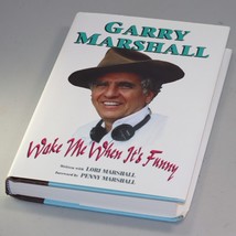Garry Marshall Wake Me When It&#39;s Funny Book Autographed Signed Copy VG 1ST ED - £17.79 GBP