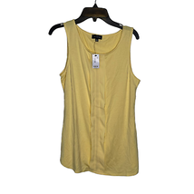 The Limited Womens Tank Top Size XS X-Small Yellow Stretch Blend Sleeveless - £13.06 GBP