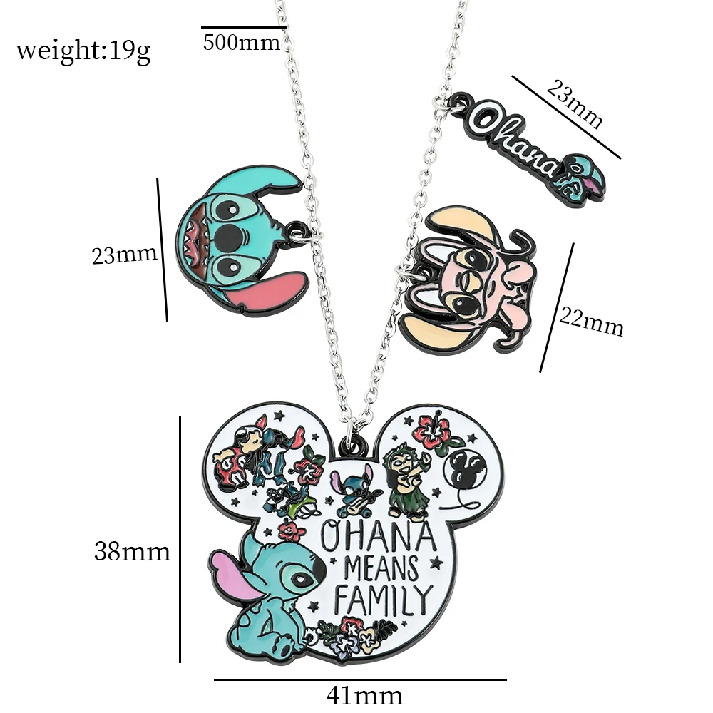 Cute Disneys Stitch Model Necklace Cartoon Anime Lilo Stitch -Stitch Pen... - $3.16