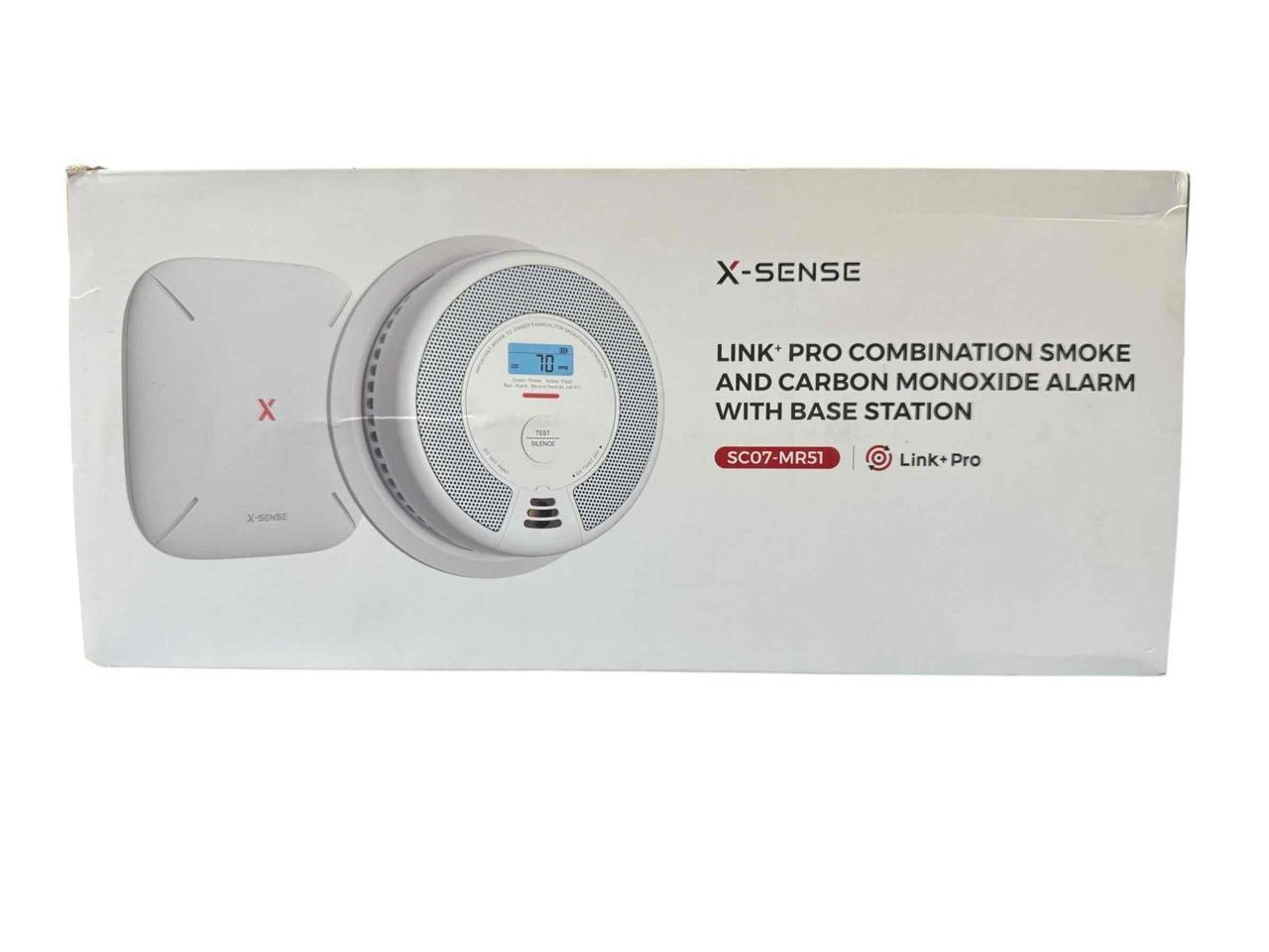 NEW X-SENSE Link+ Pro Combination Smoke &amp; CO Alarm &amp; Base Station SC07-MR51 - $148.49