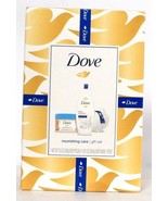 Dove 3 Piece Gift Set Deep Moisture Body Wash Exfoliating Polish &amp; Body ... - £28.43 GBP