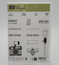 Stampin’ Up! Hostess Pun Intended Photopolymer Stamp Set 141804 -Set of 15 - £10.59 GBP