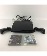 Playstation PS3 Slim Video Game System Console Bundle 160GB CECH-3001A G... - $298.93