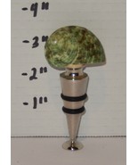 Green Sea shell Wine bottle Stopper - €12,74 EUR