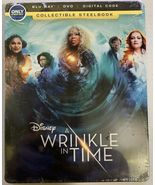 Disney A Wrinkle In Time Steelbook Blu Ray DVD Digital NEW SEALED Region... - £18.00 GBP
