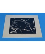 Lithograph/Print-Artwork by B Selip, Untitled-Abstract Art - $45.00