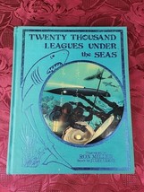 Twenty Thousand Leagues Under the Seas by Jules Verne 1988 Hardcover  Unicorn Pu - £11.59 GBP