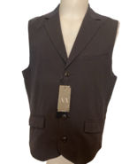 NWT Armani Express Men's 4 Button Vest Black with Slight Stripe XL - €32,71 EUR NWT Armani Express Men's 4 Button Vest Black with Slight Stripe XL - €32,71 EUR