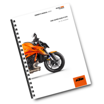 KTM 2024 - 1390 SUPER DUKE R EVO EU JP CN - OWNERS MANUAL USER GUIDE - $49.00