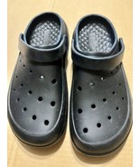 SKECHERS Foamies SWIFTERS STEADY SLIDE SLEEPER CROCS Clogs SHOES Black S... - $489.23 MXN