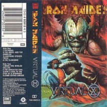 Iron Maiden Virtual XI Cassette Tape (EMI 1998) Heavy Metal 90s NEW FACT... - $47.50