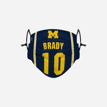 Tom BRADY#10 Michigan Wolverines Adjustable Face Cover New In Original Packaging - £11.63 GBP