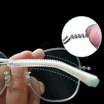 Gancho de oreja de silicona antideslizante transparente para gafas, sopo... - £14.87 GBP
