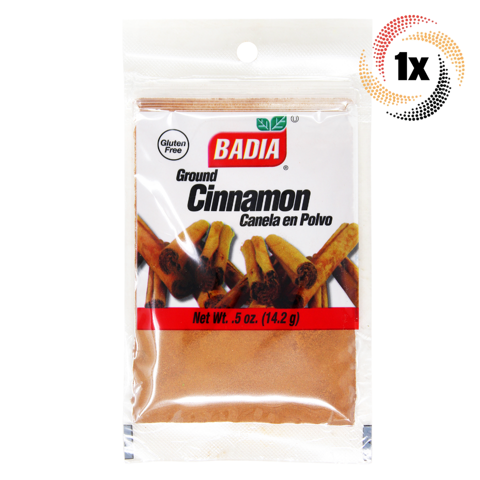 1x Bag Badia Cinnamon Powder Seasoning | .5oz | Gluten Free, No MSG &amp; Ko... - $7.87