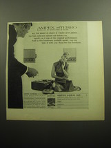 1958 Ampex Stereo Caprice Portable Music System Ad - All the magic in music - £13.82 GBP