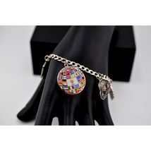 Vintage 2002 Olympics SLC Enamel Charm Bracelet - $34.16