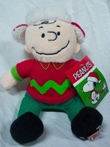 Hallmark Peanuts Gang Nice Musical Charlie Brown 9&quot; Plush Stuffed Animal Toy - £15.87 GBP