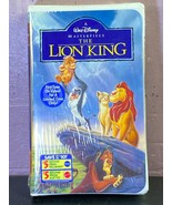 The Lion King VHS Disney Masterpiece 1995 Clamshell Movie NEW SEALED - $9.90