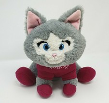 Disney Store Frozen Olaf Kitten Cat Mittens W Sweater Stuffed Animal Plush Toy - £21.67 GBP