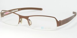 Meyer Malmo Copper Metallic Eyeglasses Glasses Pure Titanium 47-15-133mm Germany - £74.52 GBP