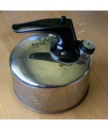 VTG Paul Revere Ware Whistling Tea Kettle 1 Quart Copper Bottom Pot CU03 A - $22.00