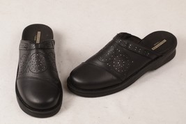 CLARKS Collection Slip On Comfort Women&#39;s 8.5 M Black Patty Renata Clogs... - $29.20