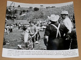 Max Yasgur Woodstock Movie Promo Photo Still Vintage 1970 Warner Bros. - £39.81 GBP